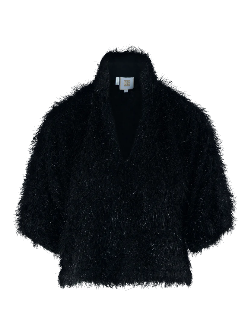Estelle Top in Black Tie