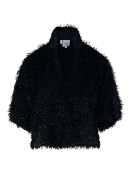 Estelle Top in Black Tie
