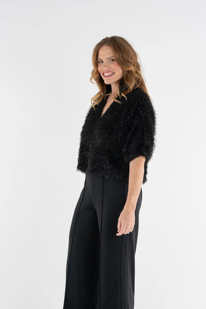 Estelle Top in Black Tie