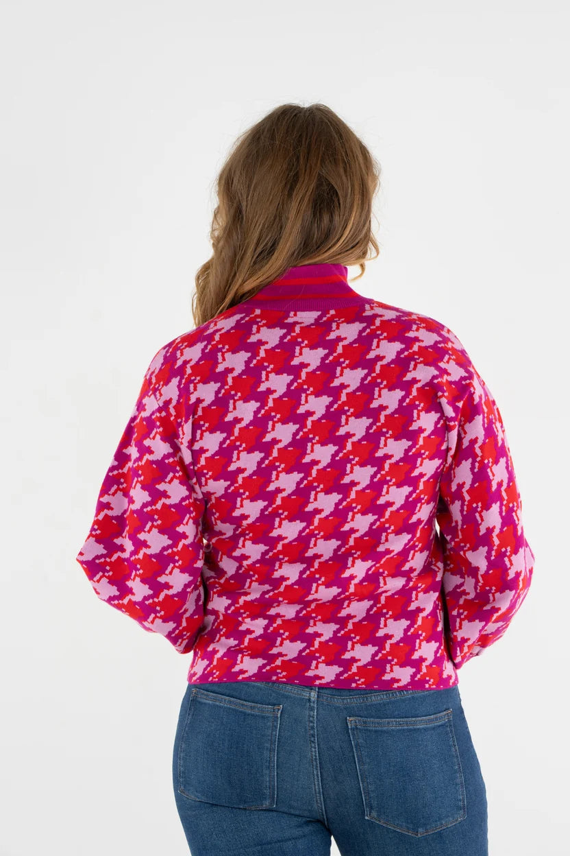 Lolli Sweater in Houndstooth