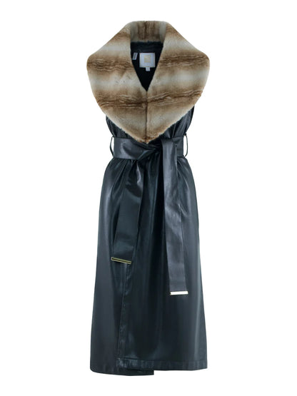 Vera Vest in Black Tie