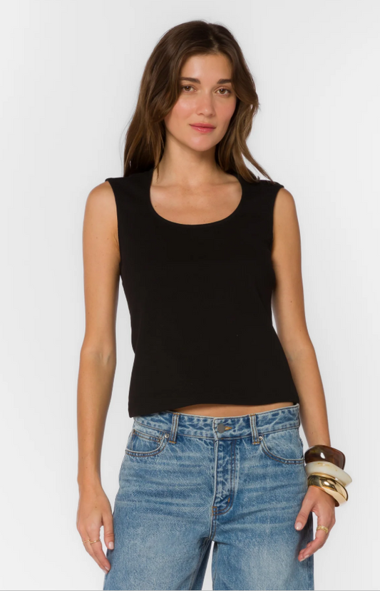 Hayes Ribbed Square Neck Tank