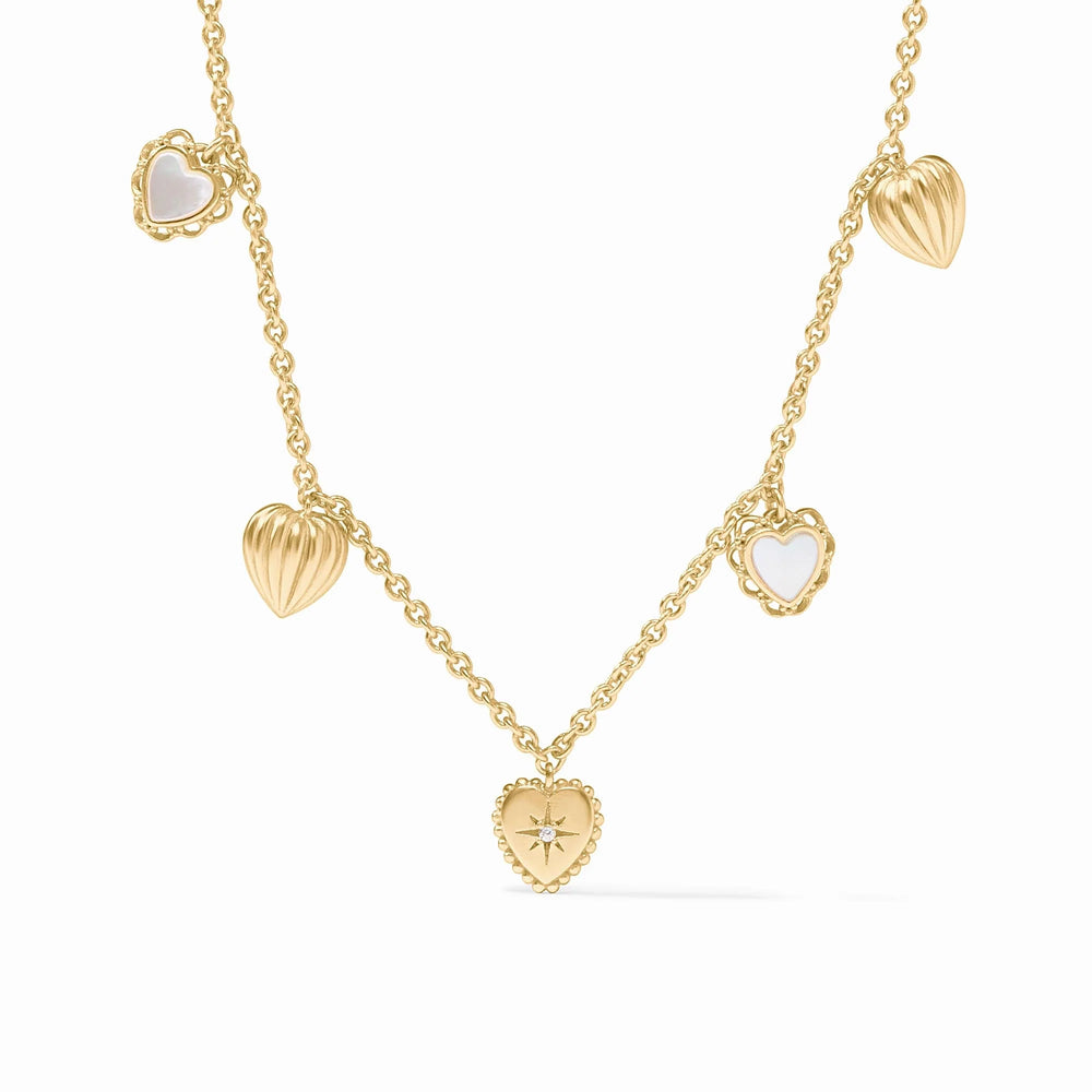 Heart Delicate Charm Necklace – Silverpaper