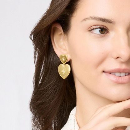 Heart Statement Earring