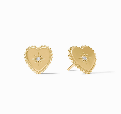 Heart Stud Earring