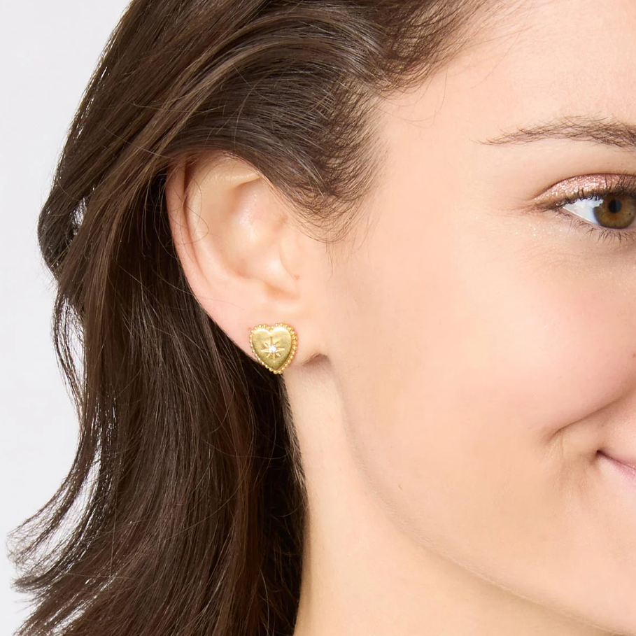Heart Stud Earring