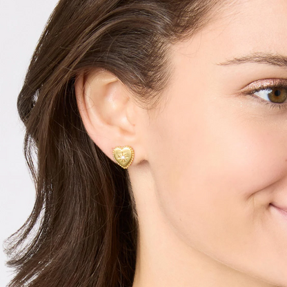 Heart Stud Earring
