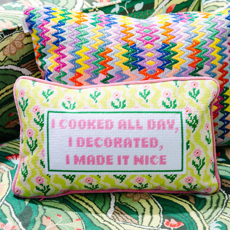 Needlepoint Pillow