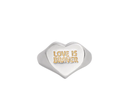 Love Is Braver Ring