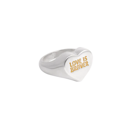 Love Is Braver Ring
