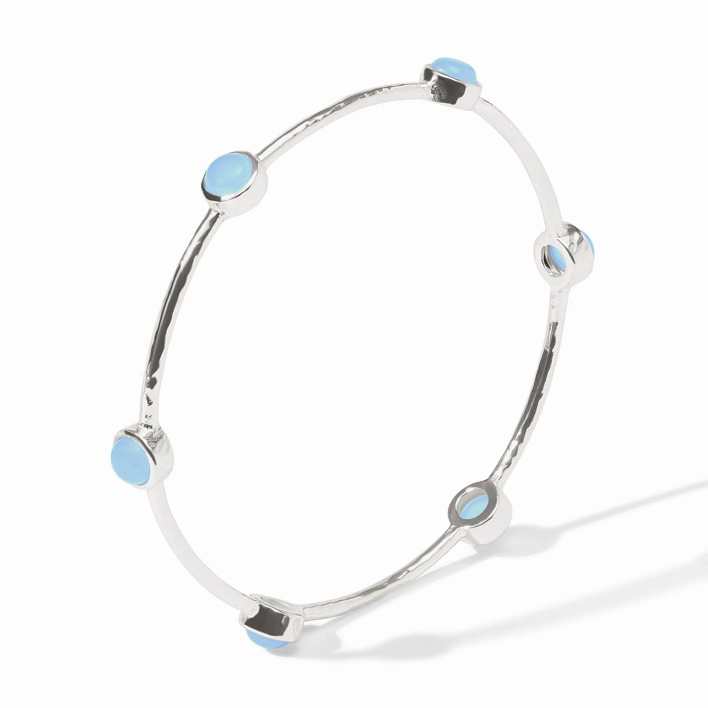 Milano Luxe Bangle- Silver