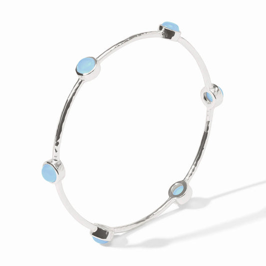 Milano Luxe Bangle- Silver