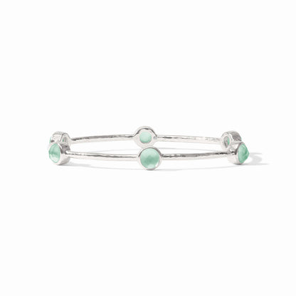 Milano Luxe Bangle- Silver