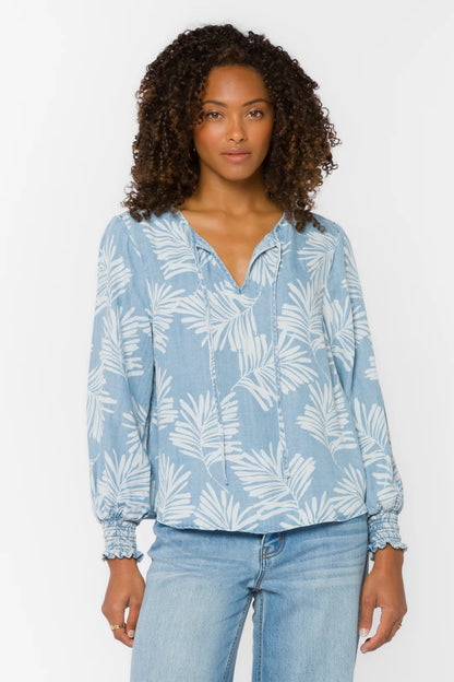 Penny Palm Leaf Top