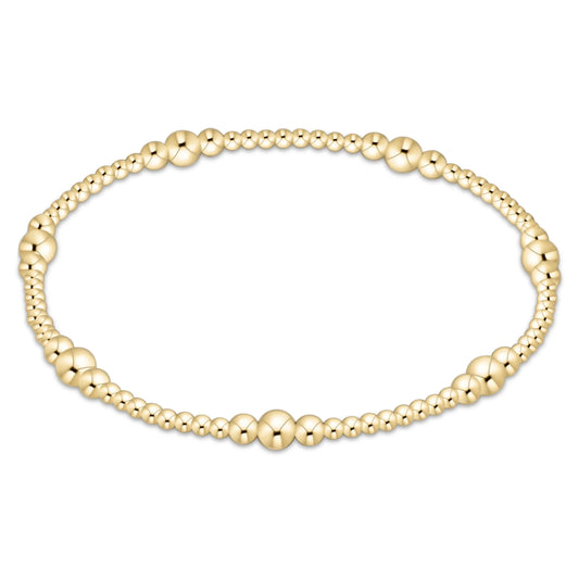 Purpose gold 4mm bracelet