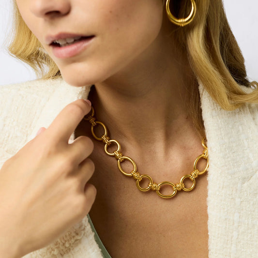Portofino Gold Link Necklace