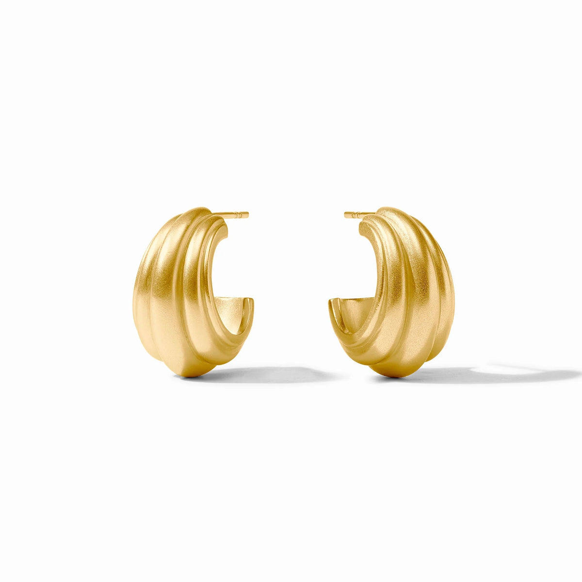 Portofino Statement Hoop in Gold