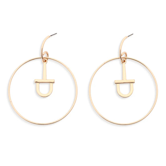 Round Top Earrings