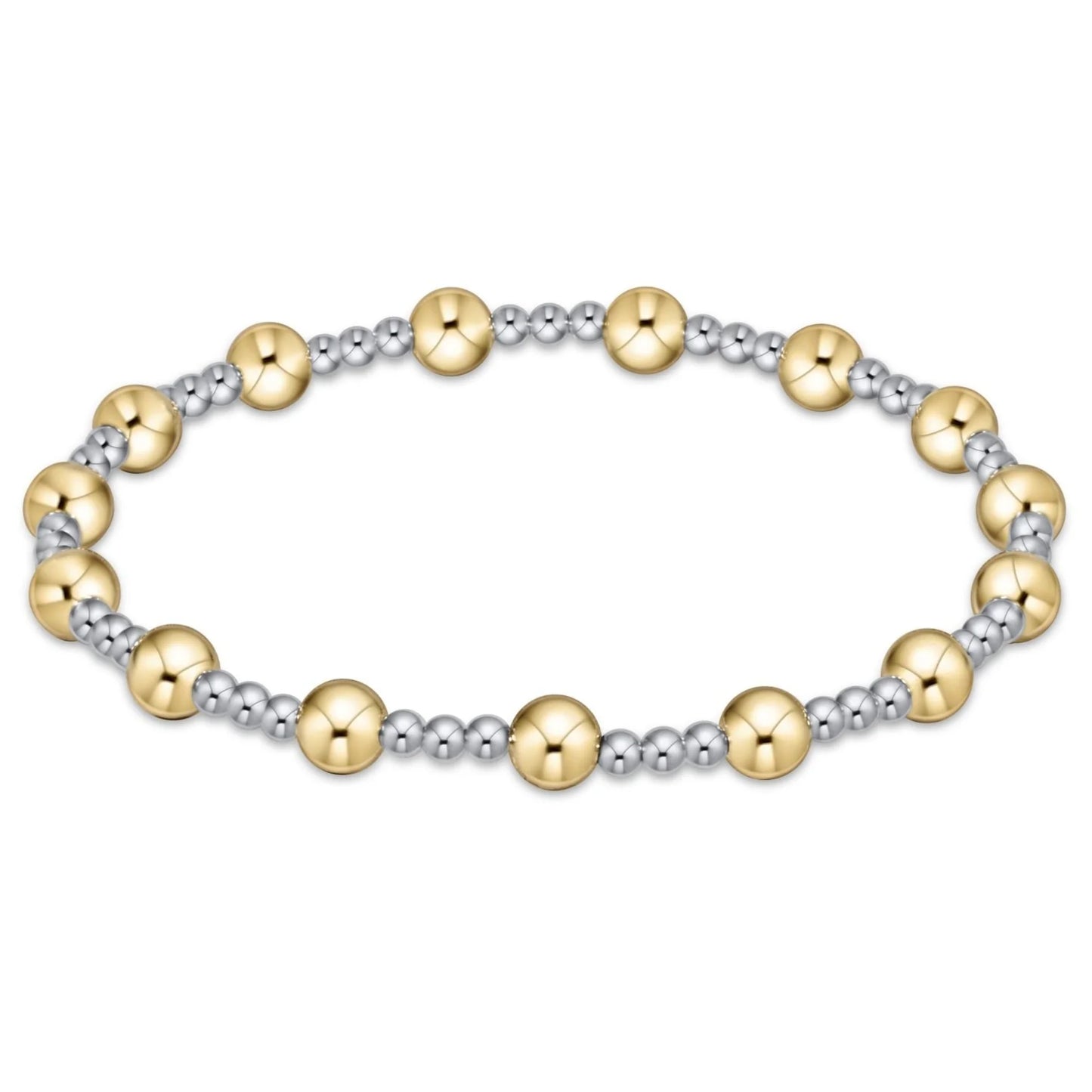 sincerity mixed metal 5mm bracelet