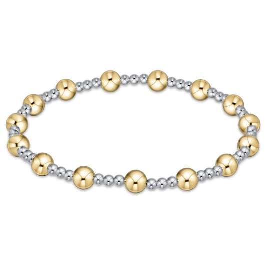 sincerity mixed metal 5mm bracelet