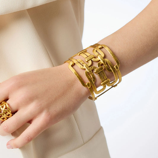 Sahara Statement Cuff in Gold