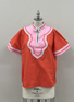 Wide sleeve v-neck top
