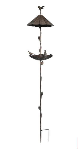 Metal Umbrella Birdfeeder