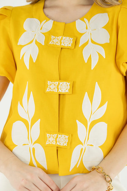 Isabella Top in Golden Hour