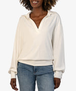 Audrina Long-Sleeve Pullover