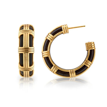 Gaia Cage Hoop Earrings