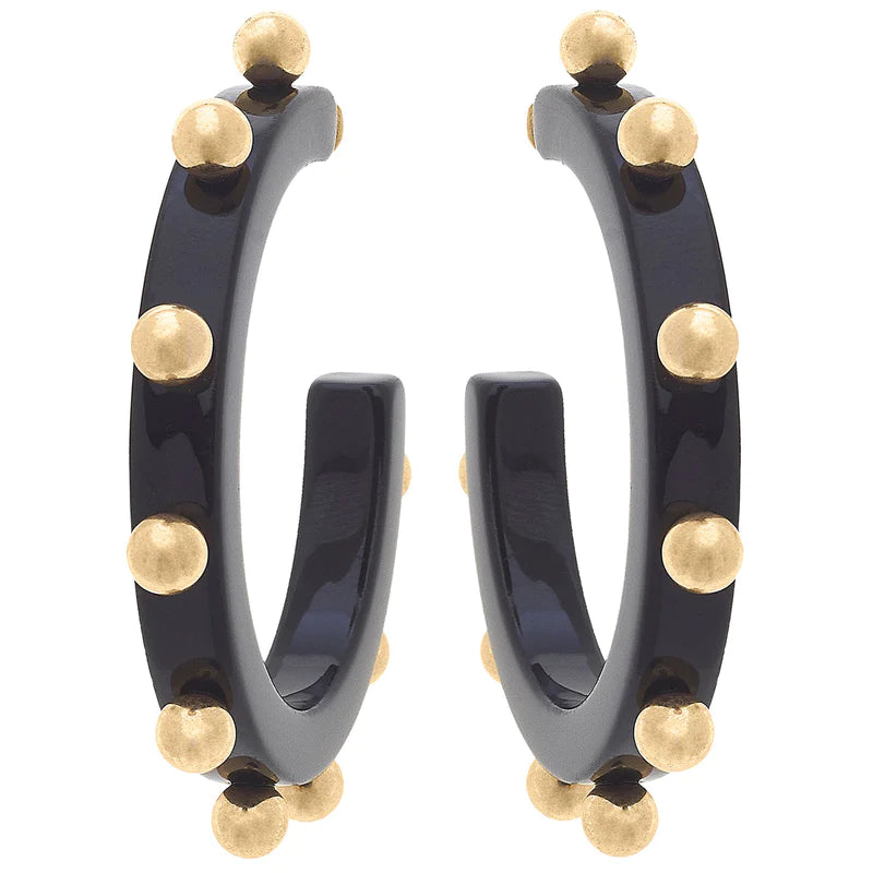 Kelley Studded Hoop