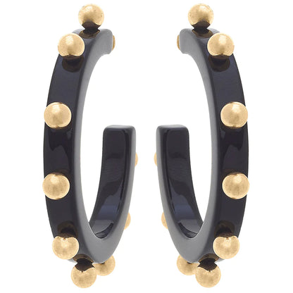 Kelley Studded Hoop