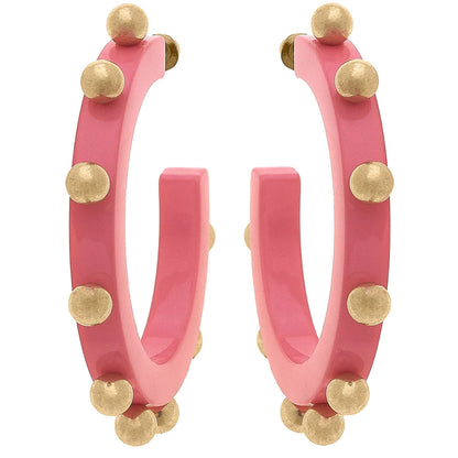 Kelley Studded Hoop