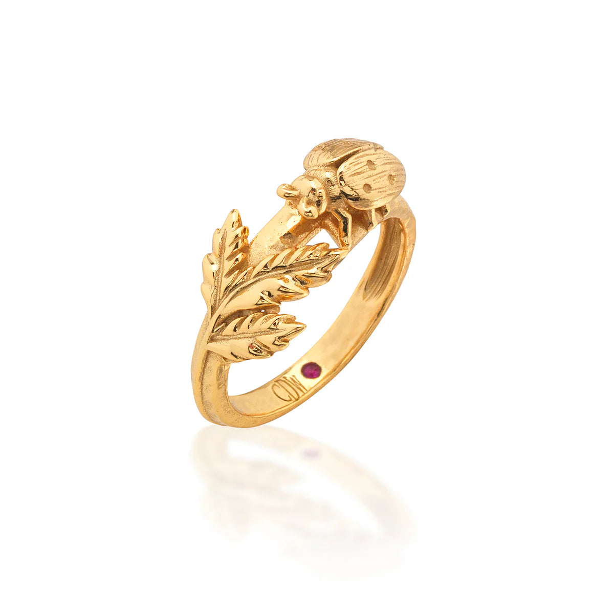 Meadow Ladybug Ring