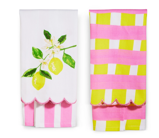 Citrus Weave Tea Towels