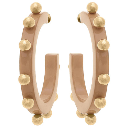 Kelley Studded Hoop