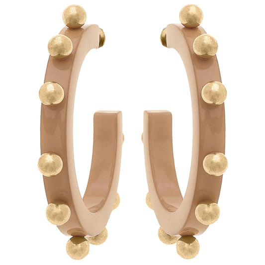 Kelley Studded Hoop