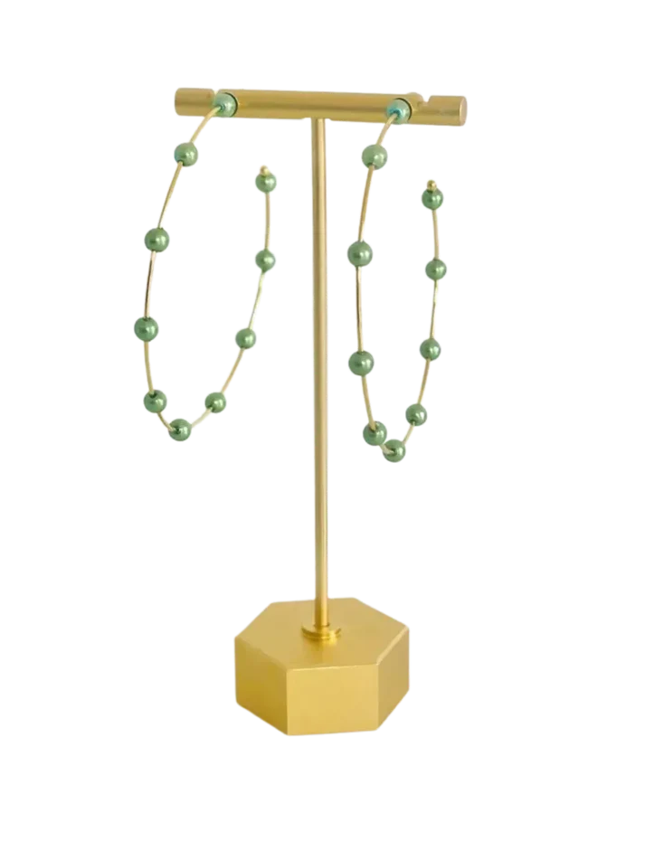 Pearl Hoops
