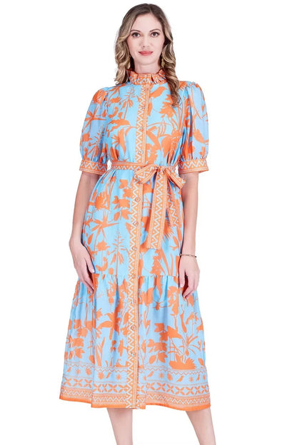 Birds of Paradise Maxi Dress