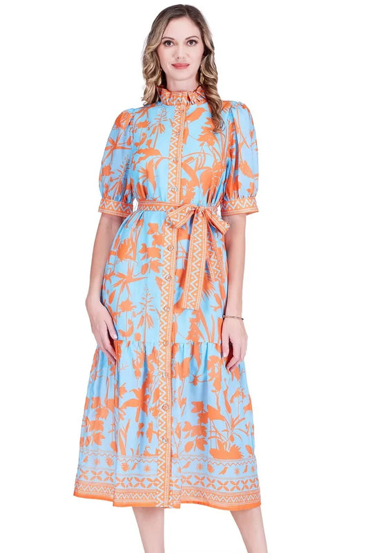 Birds of Paradise Maxi Dress