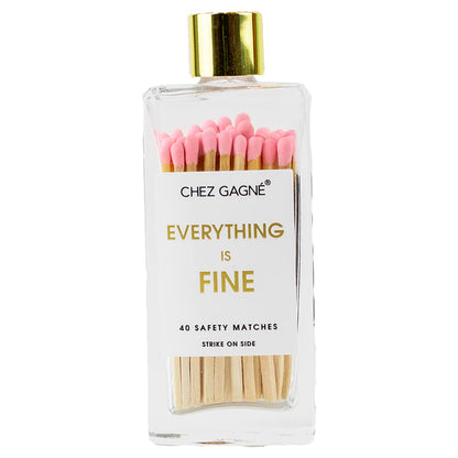 Bottled Matches