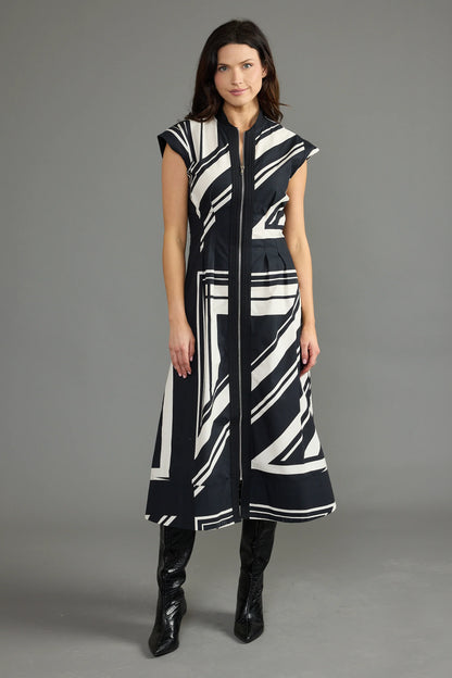 Rosalie Dress in Jet Noir