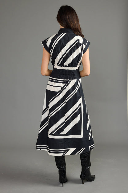Rosalie Dress in Jet Noir