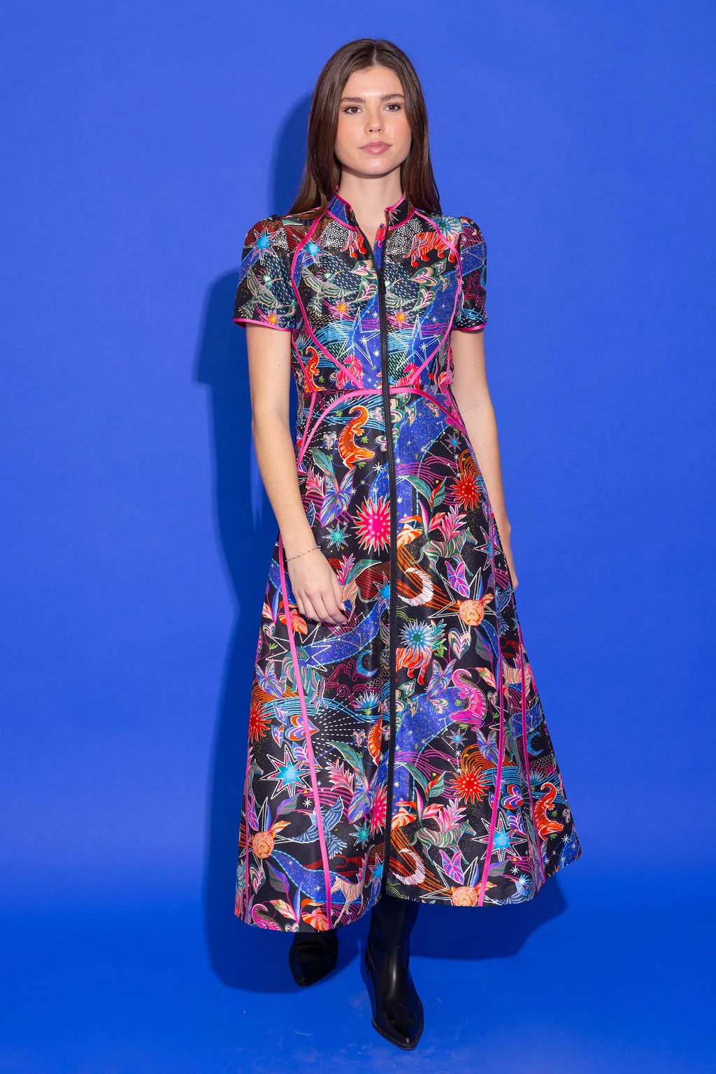 Zelle Dress in Galactica
