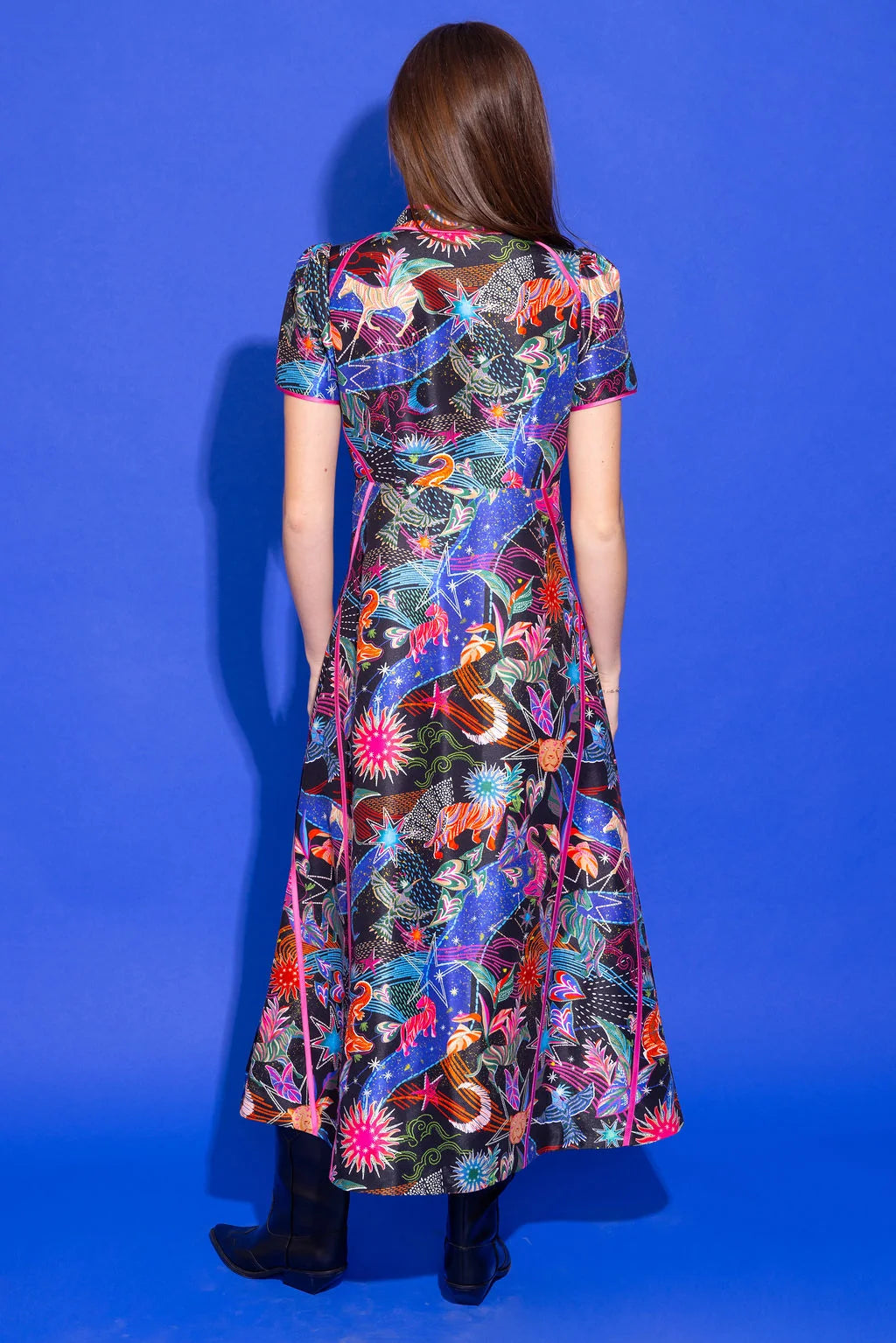 Zelle Dress in Galactica