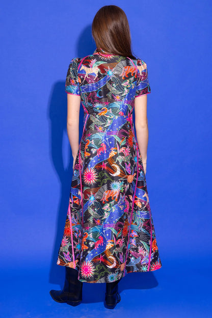 Zelle Dress in Galactica