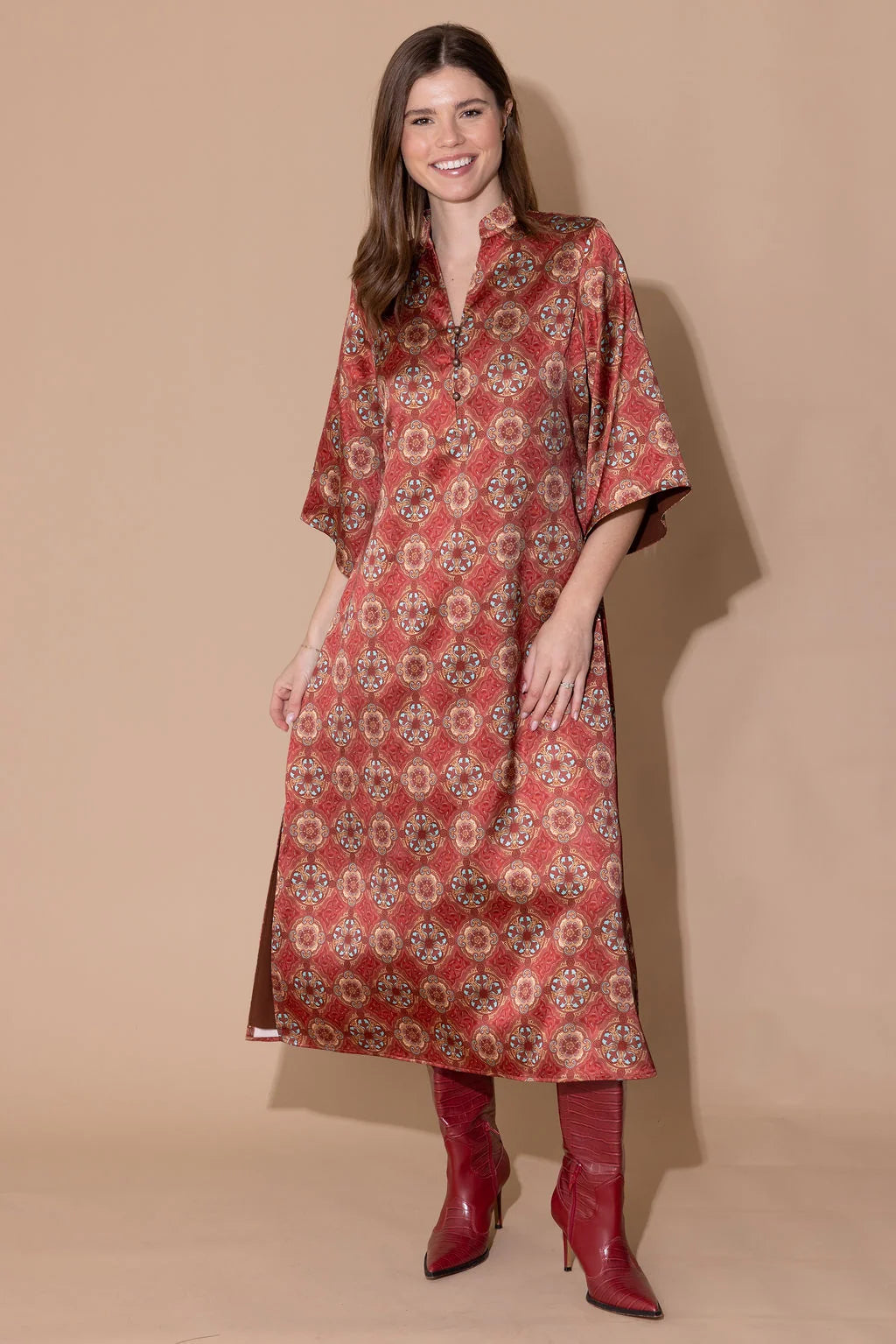 Jerry Dress in Dessert Jewel