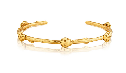 Meadow Ladybug Petite Cuff