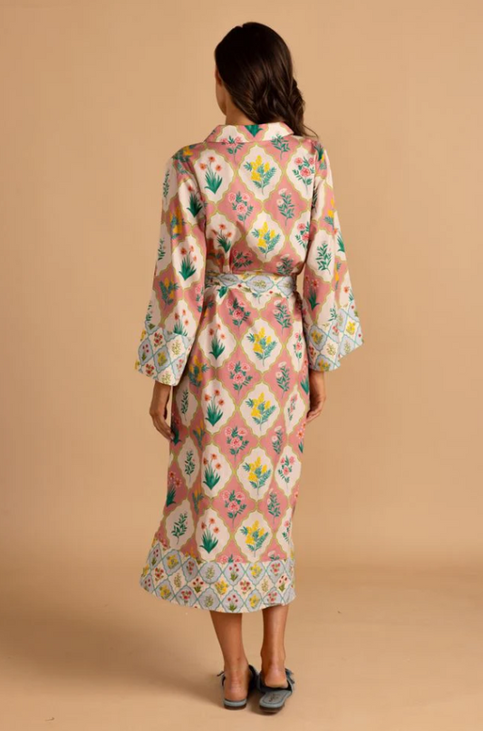 Lee Dress- Rose/Blue Blossom