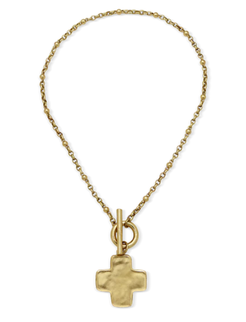 Life In Balance Cross Necklace